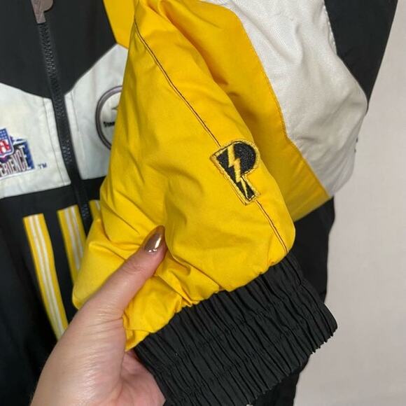 Pro Player NFL Experience Pittsburgh Steelers Reversible Men's Jacket - Size L - Picture 7 of 14